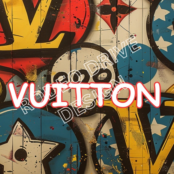 VUITTON WALL ART 11X17 PRINT VUITTON POSTER FRAME ARTWORK BY THE ARTIST DENARDAI - Picture 2 of 2